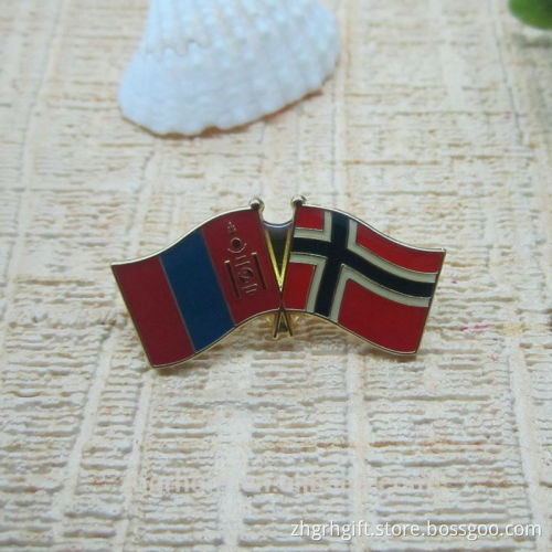 Wholesale Country Custom Made Nation Flag Lapel Pin Metal Badge